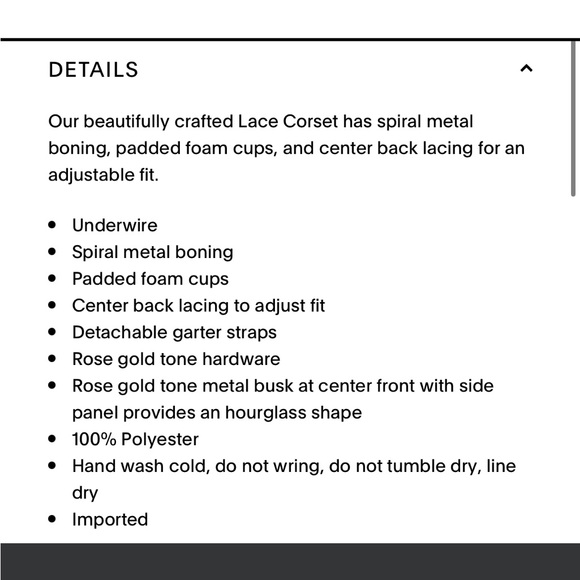 Savage X Fenty Black Lace Bustier Corset - 3x - Picture 8 of 8